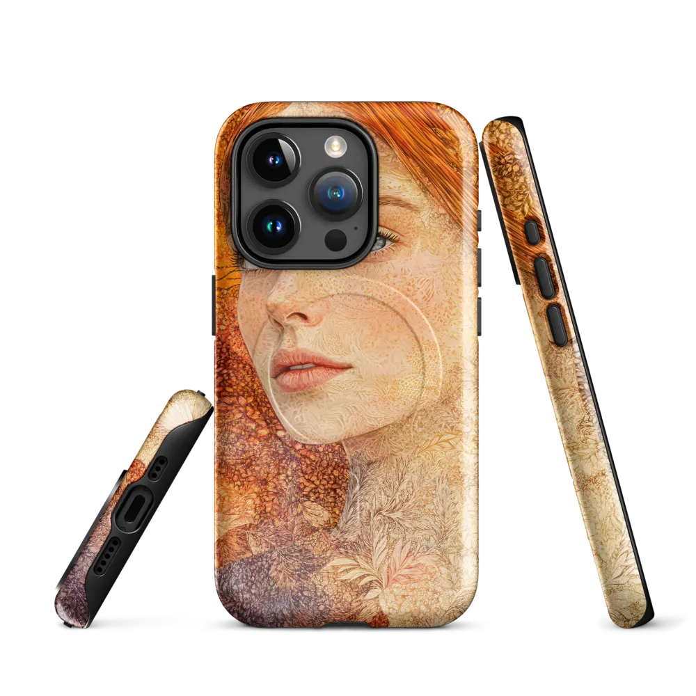 Embracing Autumn's Glow | Phone Case |  15 Pro | MagSafe® Tough Case | Glossy
