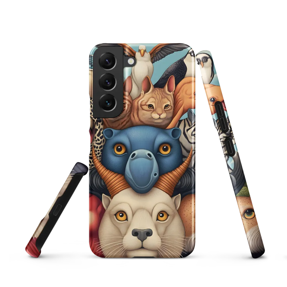 Harmonious Echoes of Wildlife | Phone Case |  S22 | Snap Case | Matte