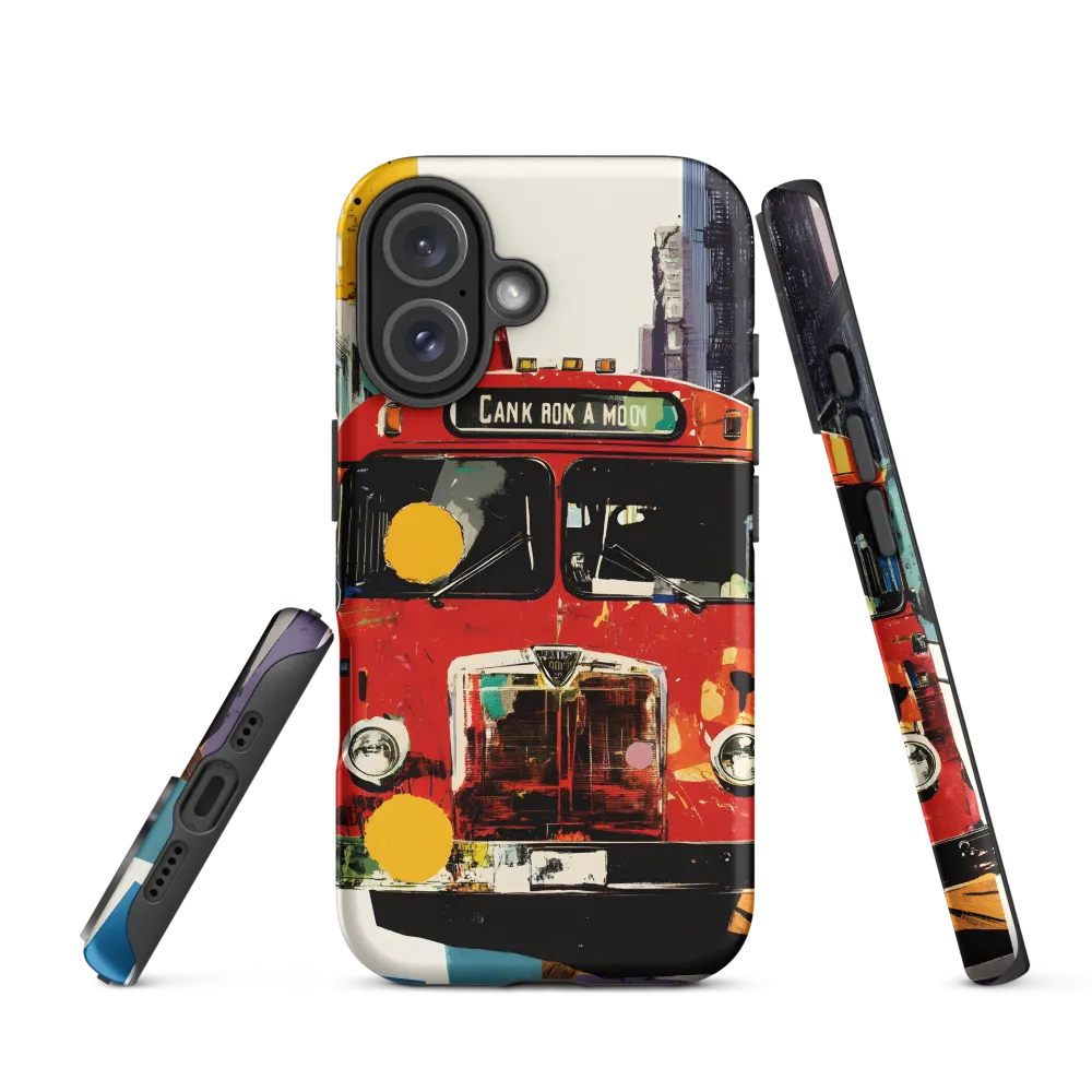 Vibrant City Transit | Phone Case |  16 | Tough Case | Matte