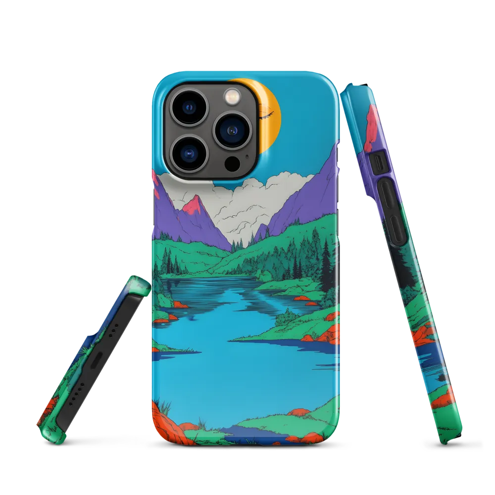 Whimsical Serenity in Vibrant Colors