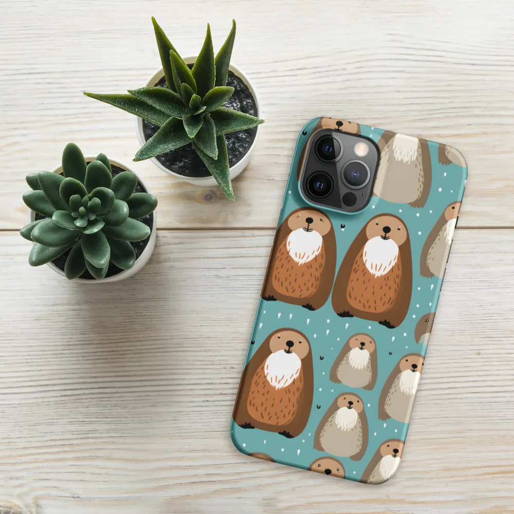 Whimsical Otter Pattern