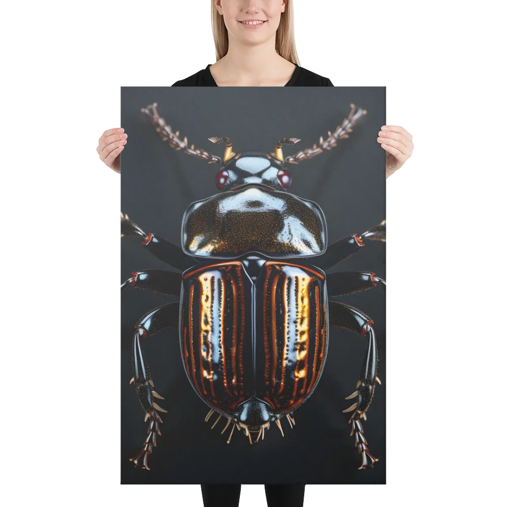 Luminous Insect Majesty | Canvas | 24″×36″
