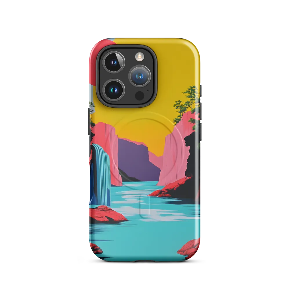 Dreamscape of Pink Cliffs and Turquoise Waters