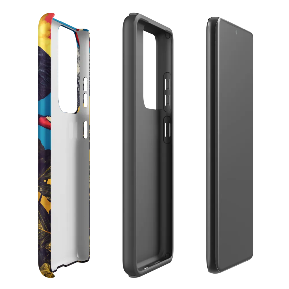 Elephant Dreams in Vibrant Colors | Phone Case |  S21 Ultra | Tough Case | Matte