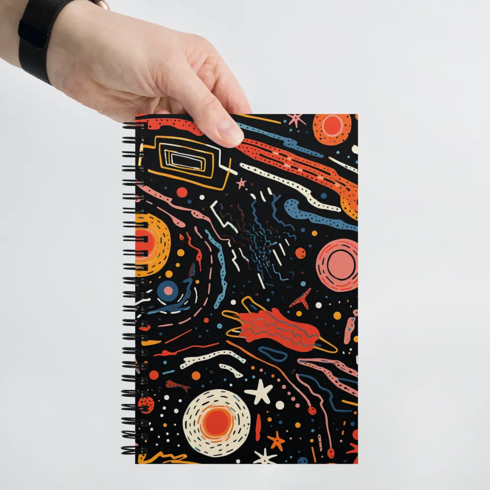 Cosmic Whimsy | Spiral Notebook