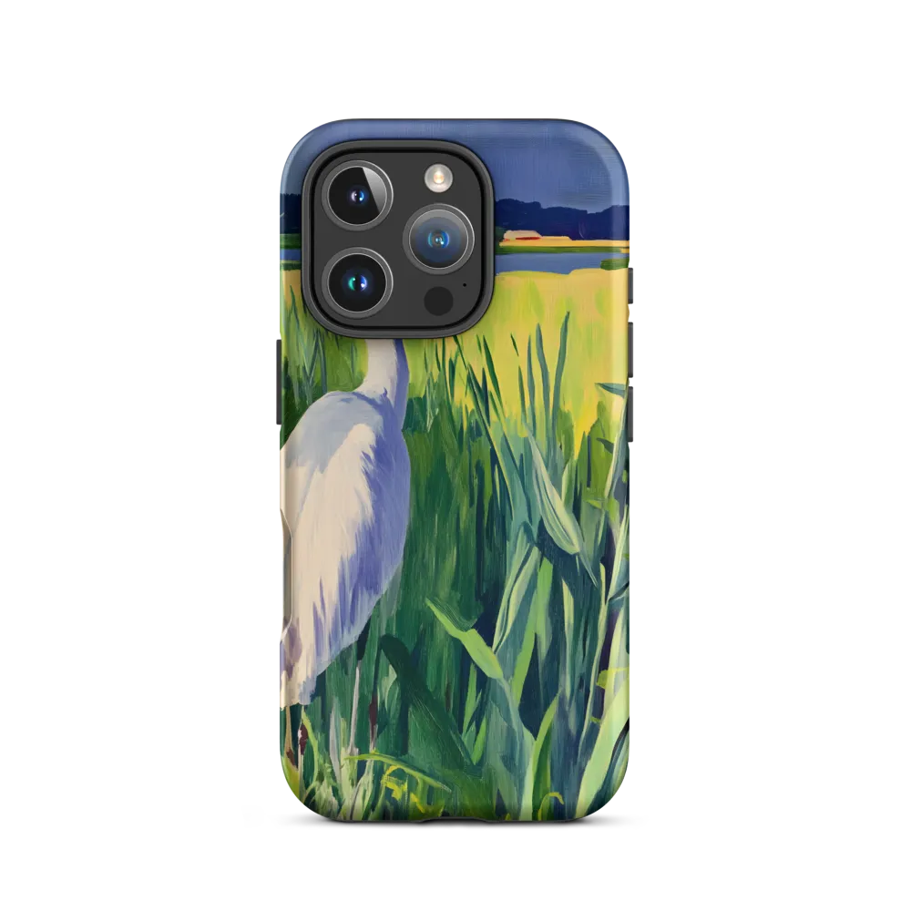 Graceful Presence: The Heron in the Meadow