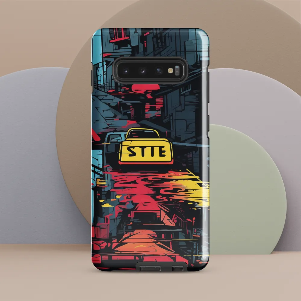 Citybeat: A Neon Dreamscape | Phone Case |  S10 Plus | Tough Case | Glossy