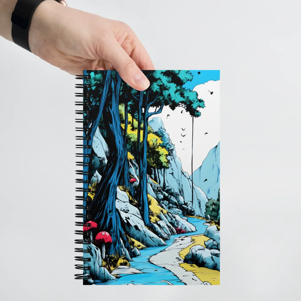 Whimsical River Retreat | Spiral Notebook