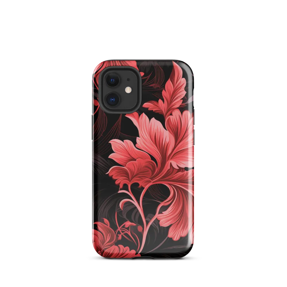 Tropical Elegance in Red