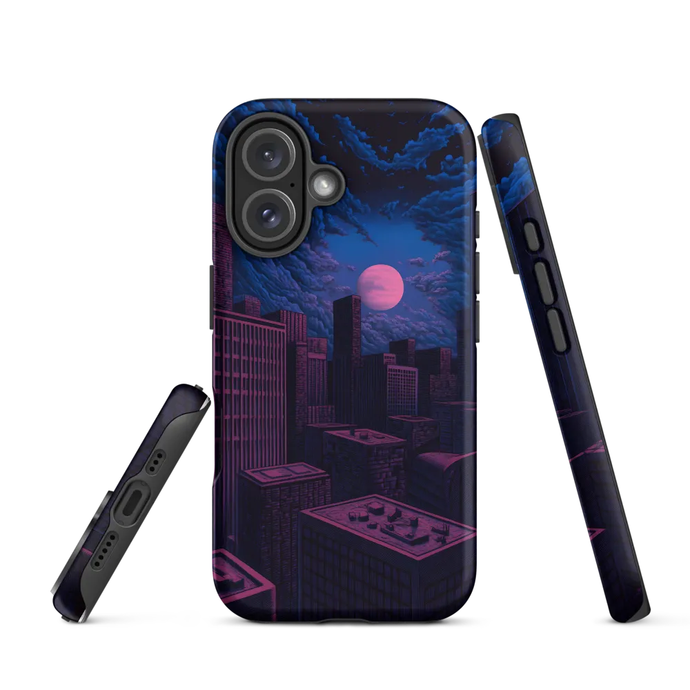 Moonlit Urban Dreams | Phone Case