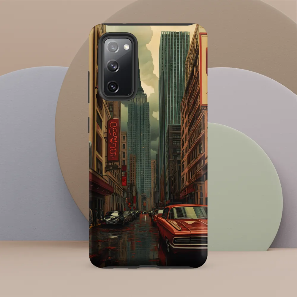 Nostalgic Cityscape: Reflections of a Forgotten Era