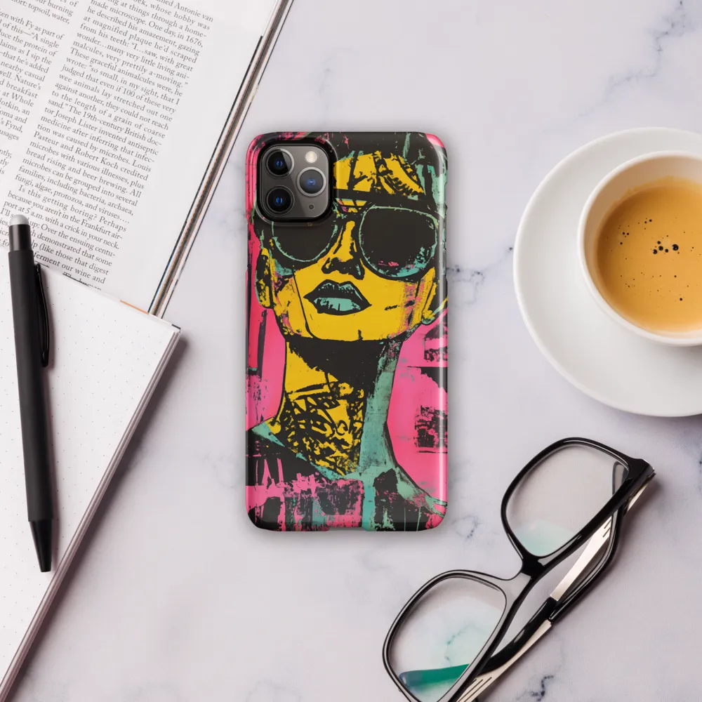 Confident Portrait in Neon Colors | Phone Case |  11 Pro Max | Snap Case | Glossy