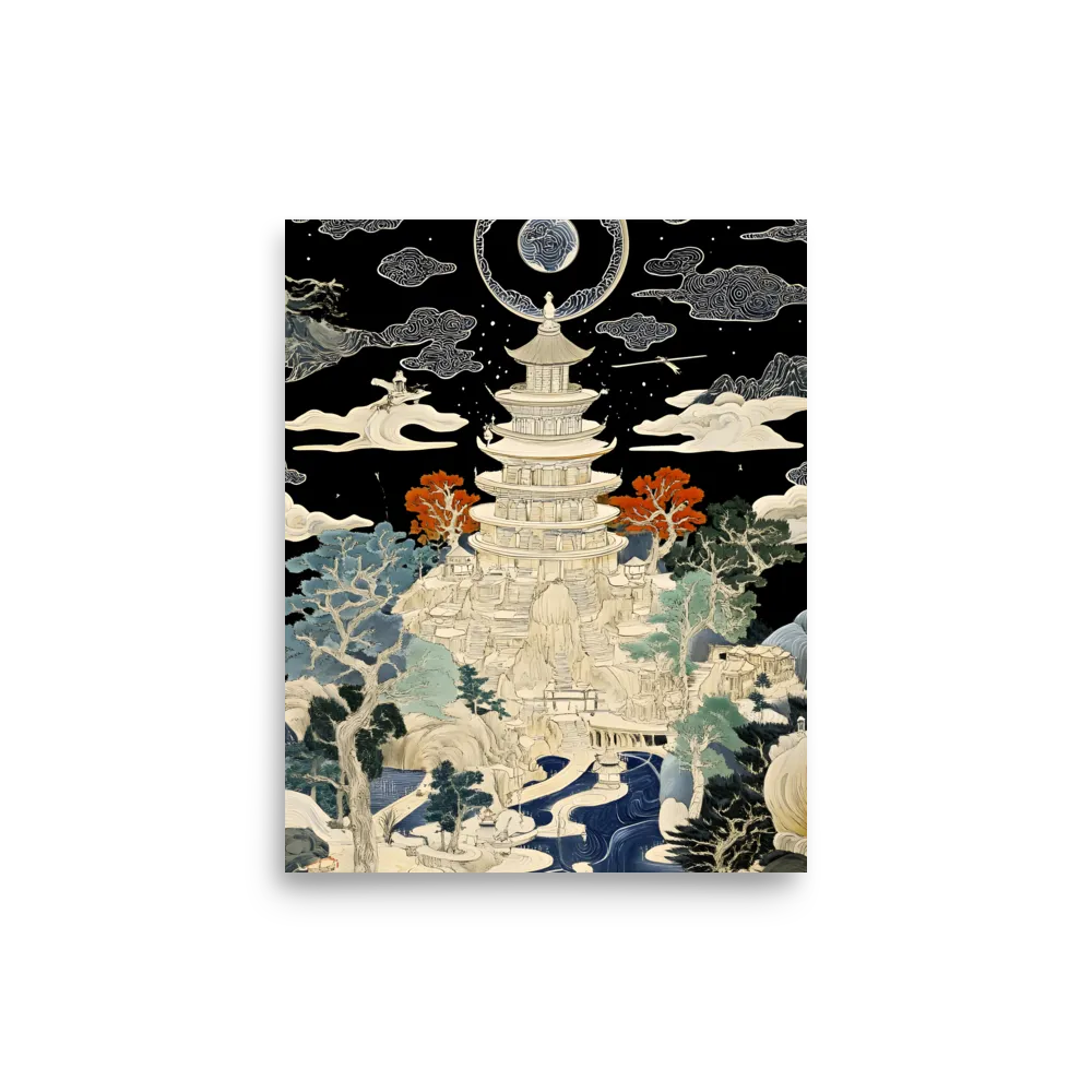 Whispers of the Pagoda | Poster | 8″×10″
