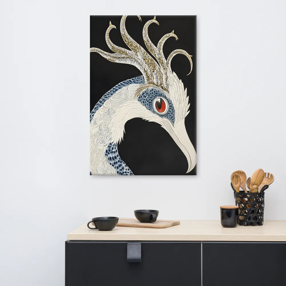 Elegance of the Majestic Peacock | Canvas | 24″×36″
