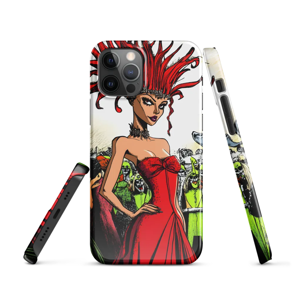 Fiery Elegance: A Fashion Statement
