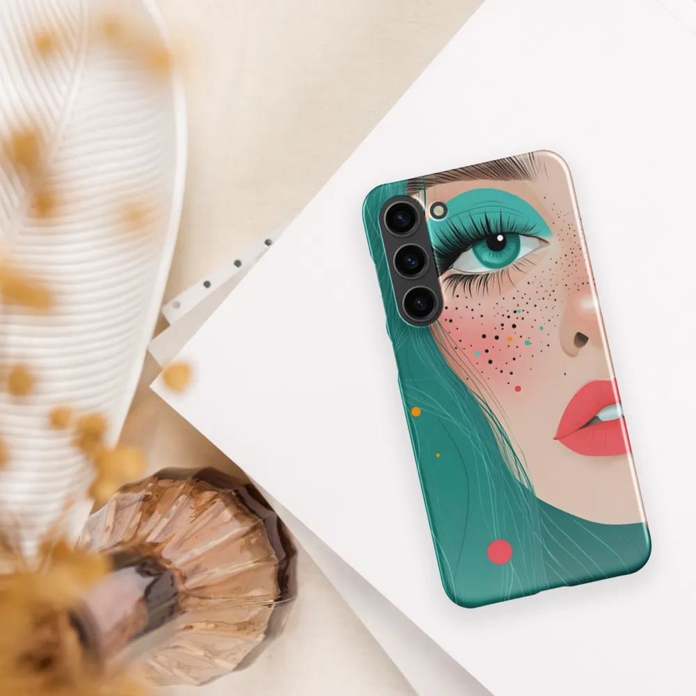 A Playful Portrait: Turquoise Temptation