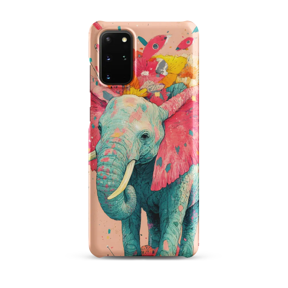 Whimsical Elegance: The Floral Elephant