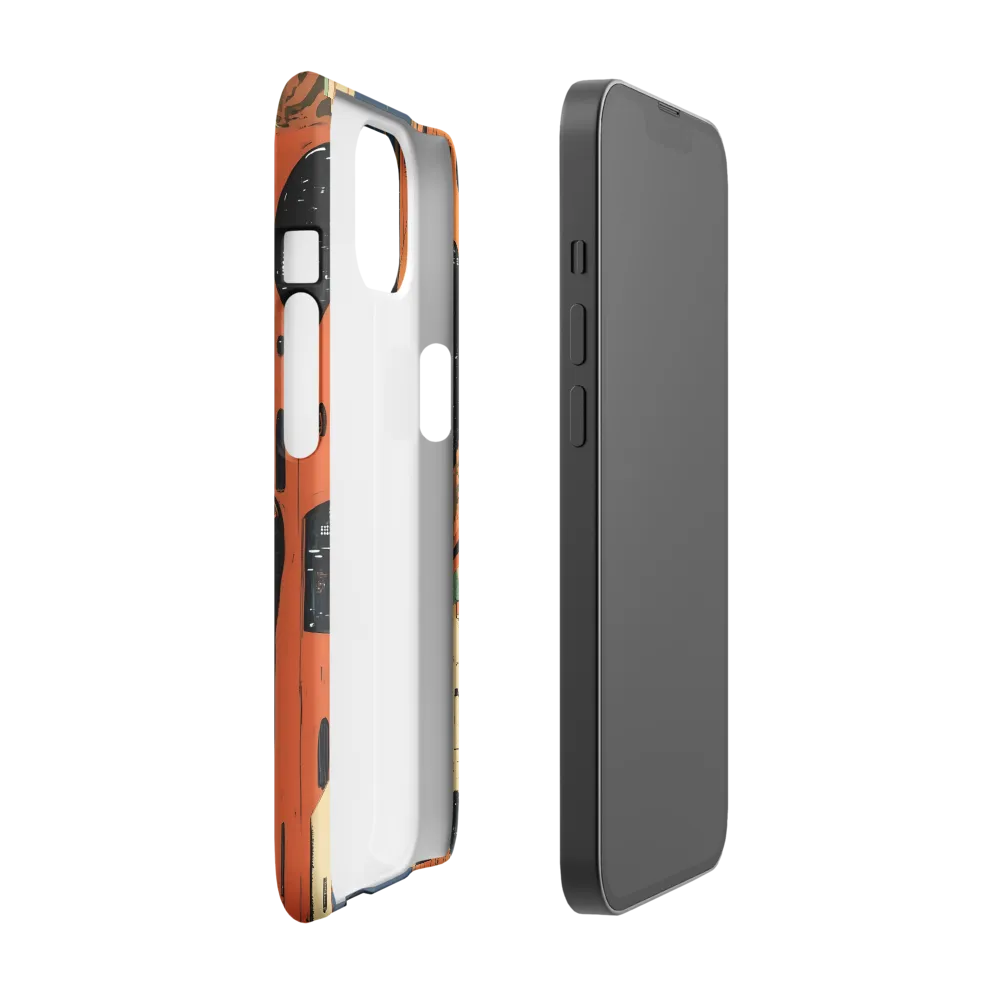 Futuristic Portrait of a Woman | Phone Case |  13 | Snap Case | Matte