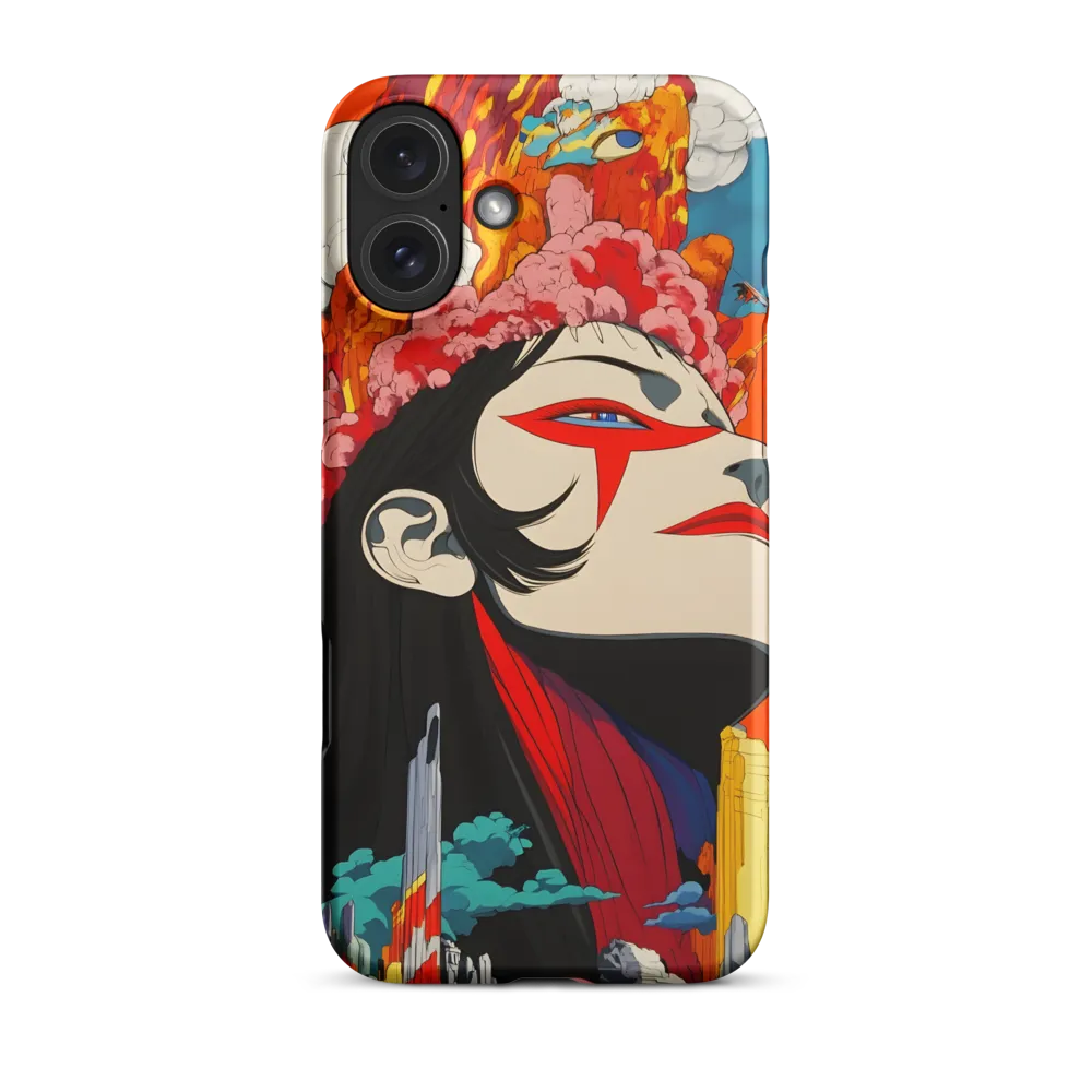 Eruption of Power | Phone Case |  16 Plus | Snap Case | Matte