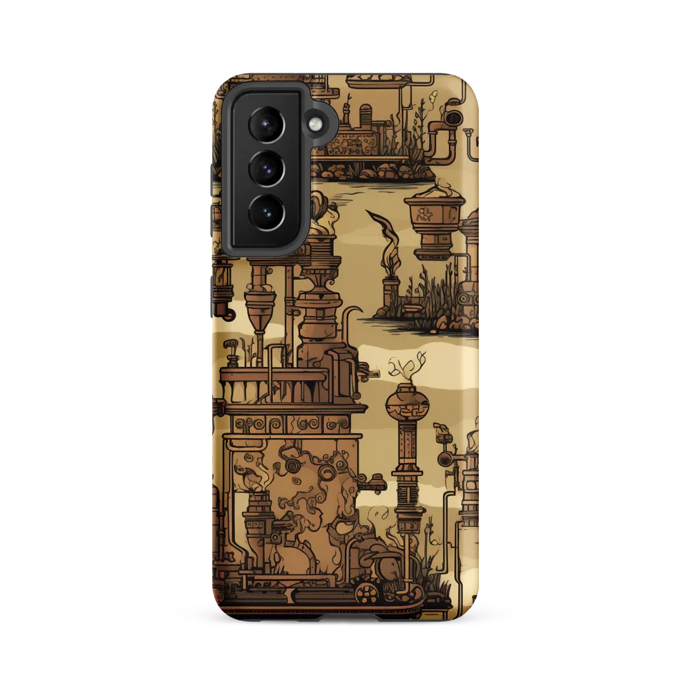 Whimsical Industrial Landscape