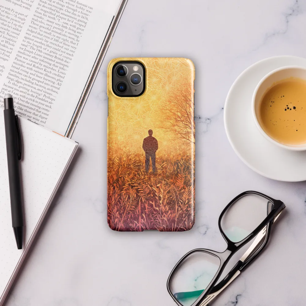 Contemplation in a Surreal Landscape | Phone Case |  11 Pro Max | Snap Case | Glossy