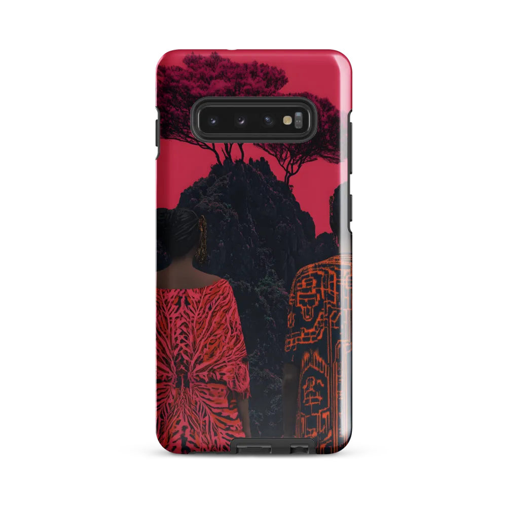 Bold Reflections: A Cultural Encounter | Phone Case |  S10 Plus | Tough Case | Glossy