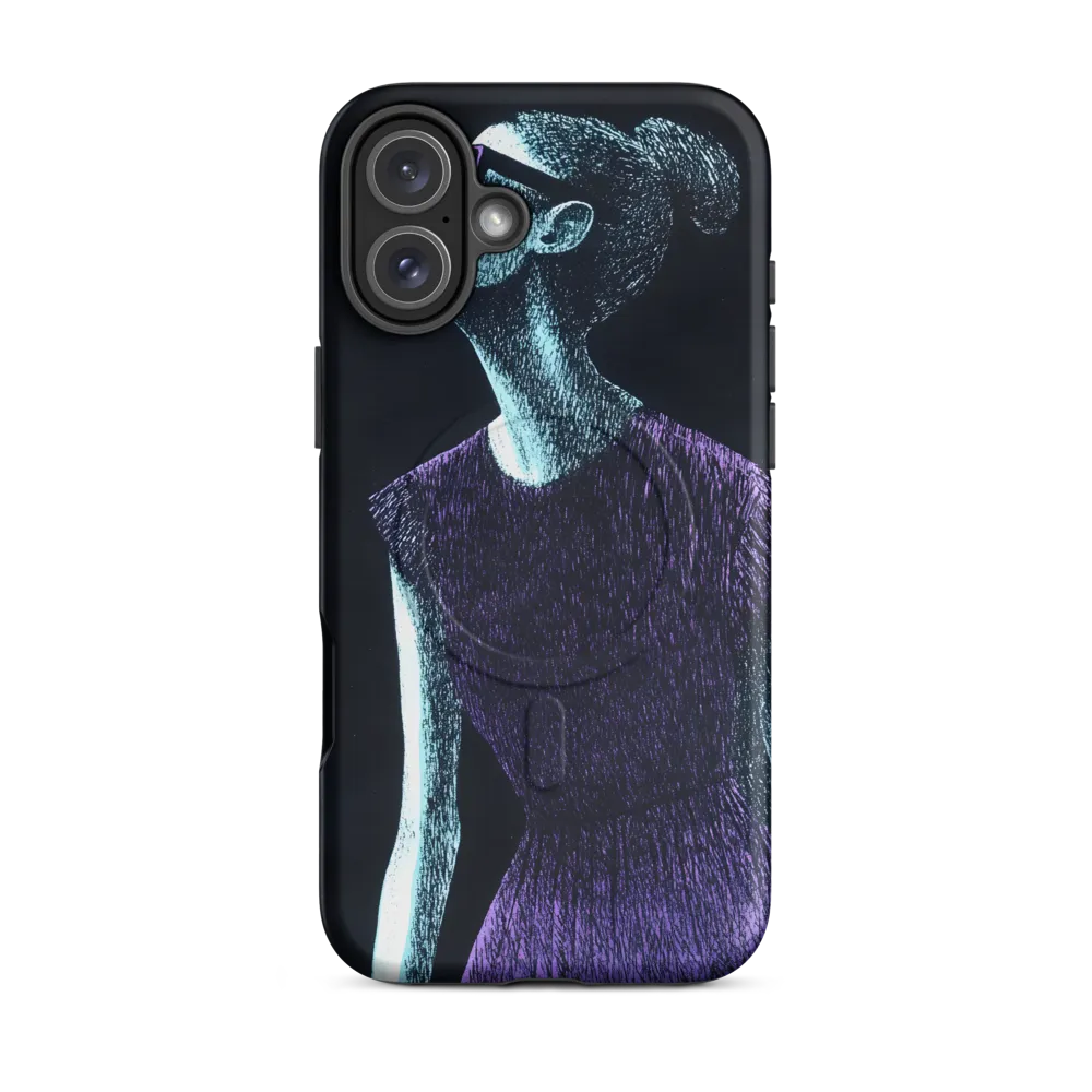 Contemplative Elegance | Phone Case |  16 Plus | MagSafe® Tough Case | Matte