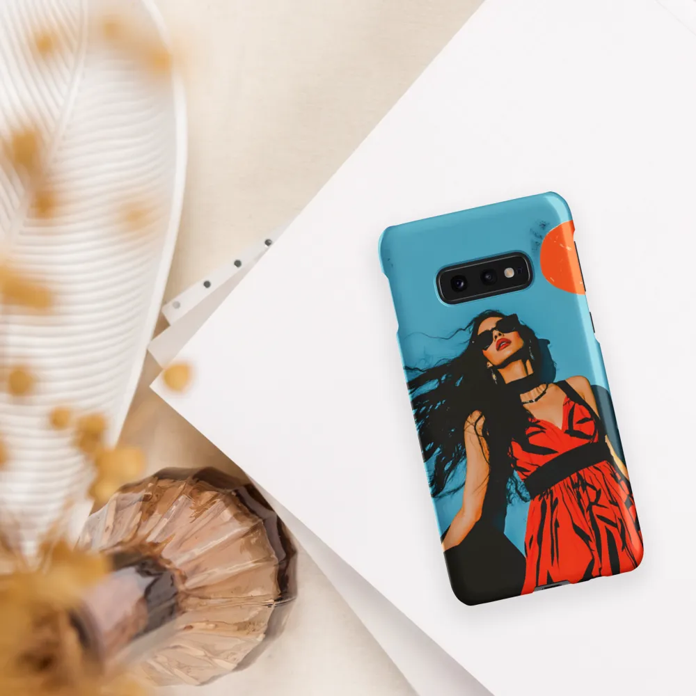 Sunset in Fashion: A Modern Portrait