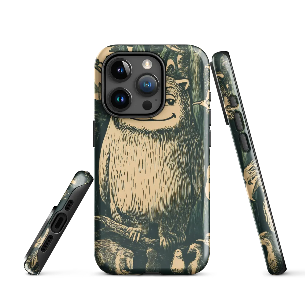 Forest Guardian: A Whimsical Encounter