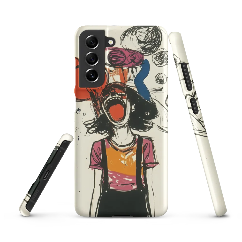 Echoes of Anguish | Phone Case |  S21 FE | Snap Case | Matte