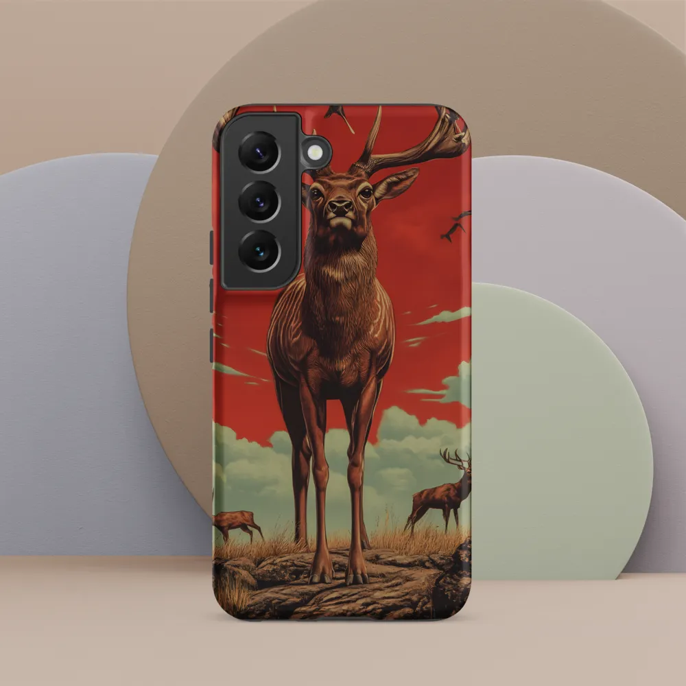 Majesty in Red: The Stalwart Stag