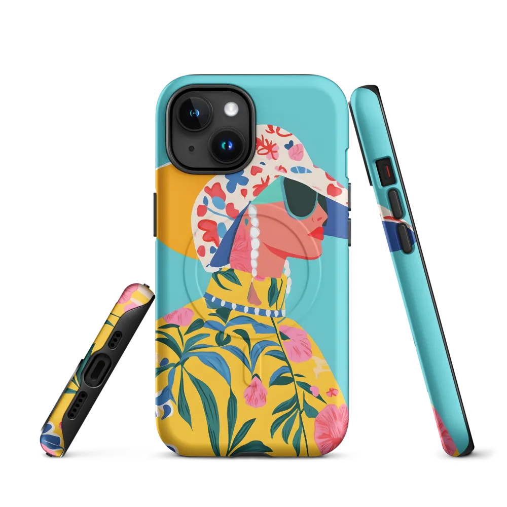 Tropical Confidence: A Fashion Portrait