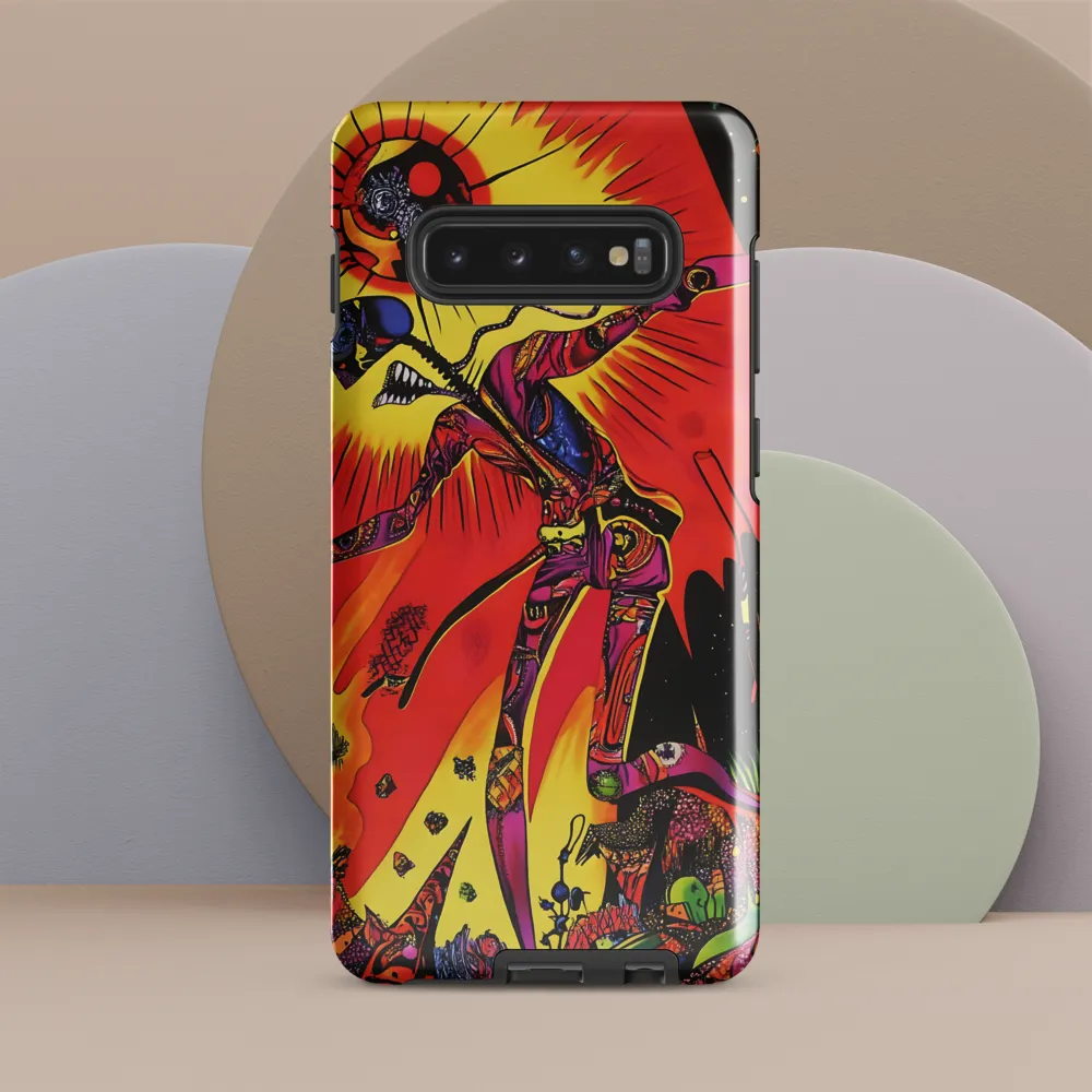 Exuberance in Chaos | Phone Case |  S10 Plus | Tough Case | Glossy