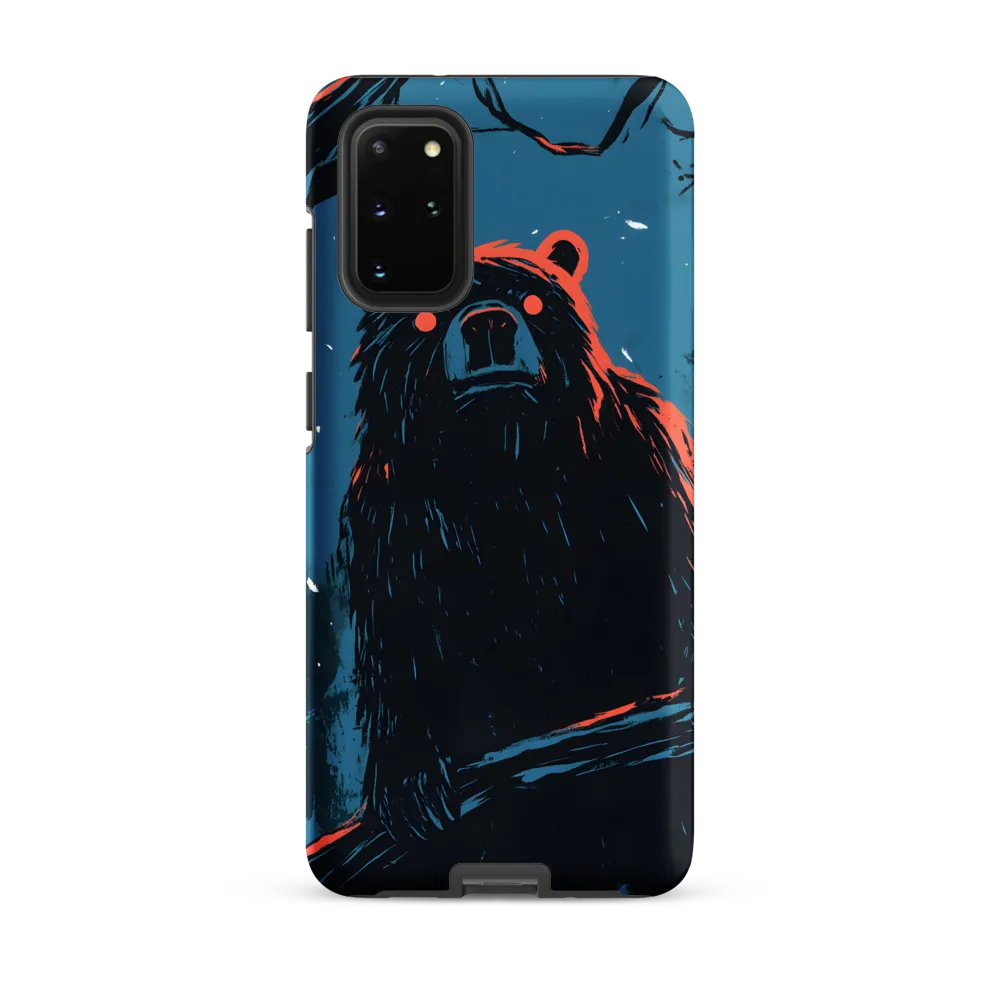 Eerie Majesty: A Bear in the Night