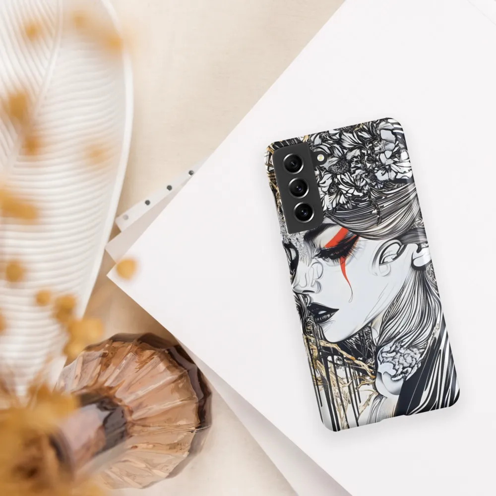 Veiled Mystique | Phone Case |  S21 | Snap Case | Matte