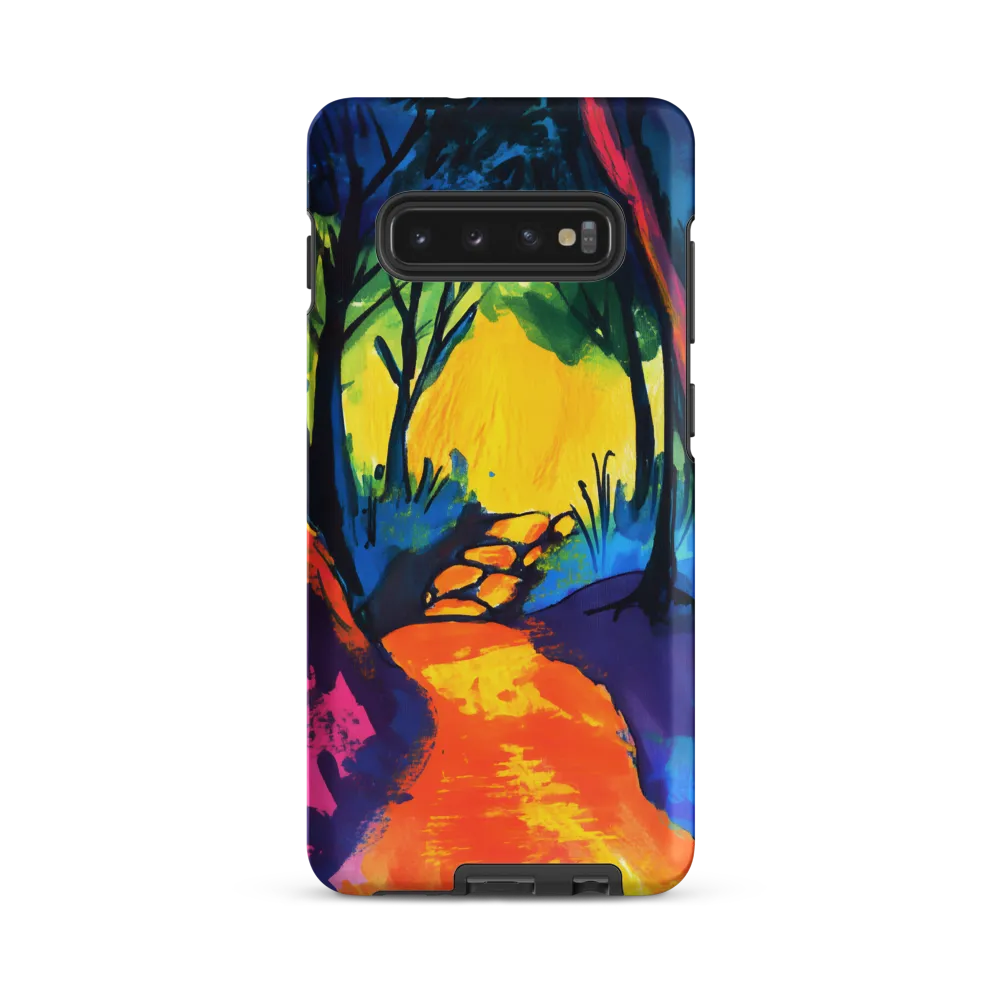 Path Through a Vibrant Forest