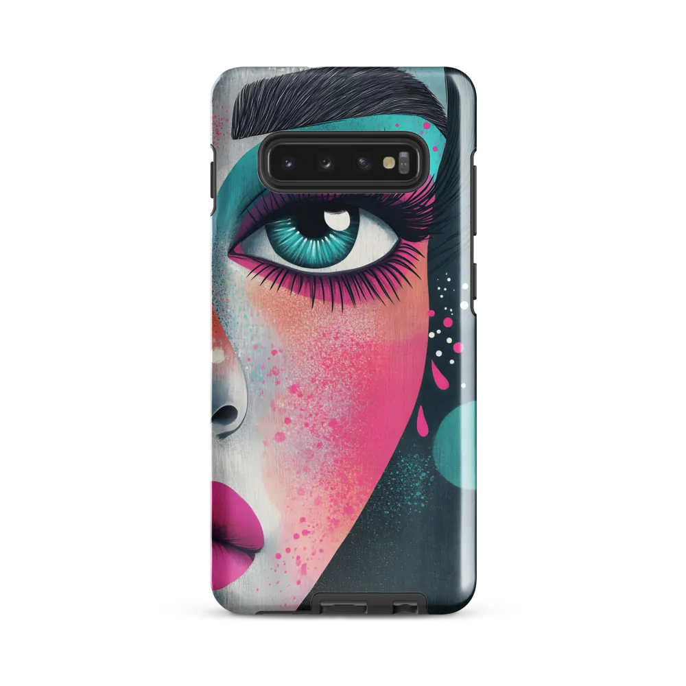 Vibrant Gaze | Phone Case |  S10 Plus | Tough Case | Glossy