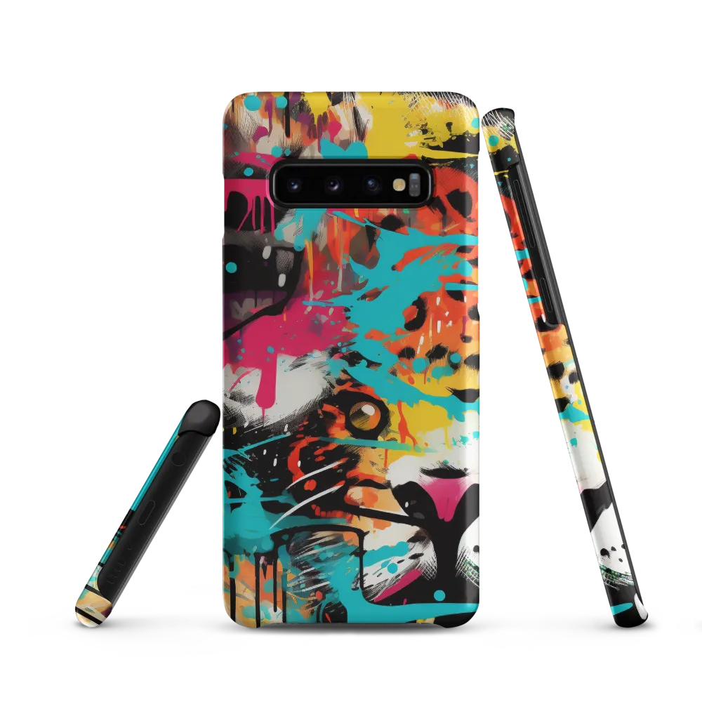 Fierce Fusion: Tiger and Lion in Graffiti