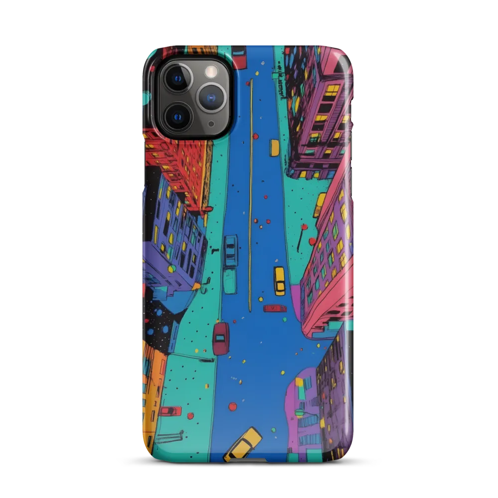 Aerial Dreamscape: The Pulse of Urban Life | Phone Case |  11 Pro Max | Snap Case | Glossy