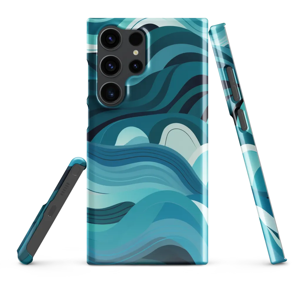 Ebb and Flow | Phone Case |  S23 Ultra | Snap Case | Glossy