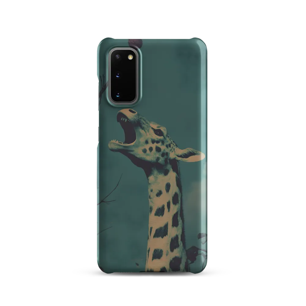 Whispers of the Tall: A Surreal Giraffe Encounter