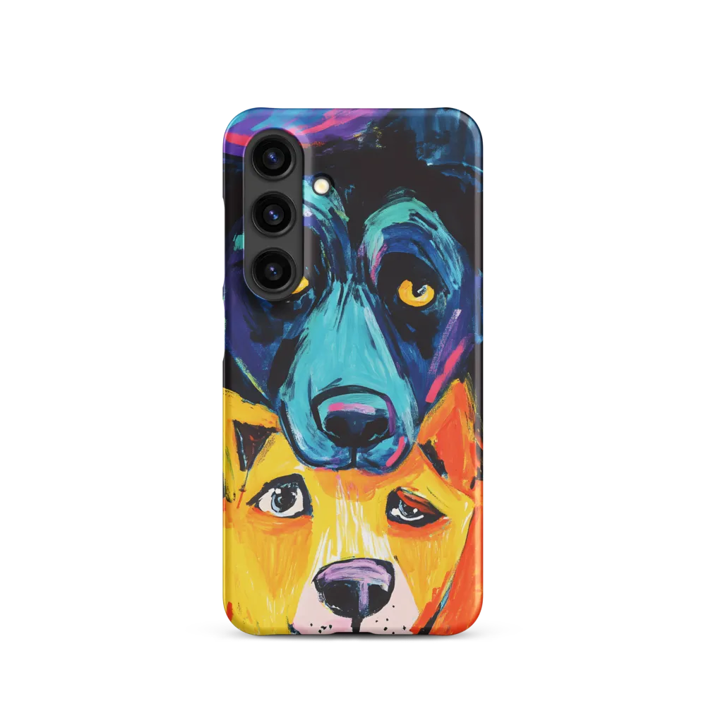 Vibrant Companions: An Expression of Canine Spirit