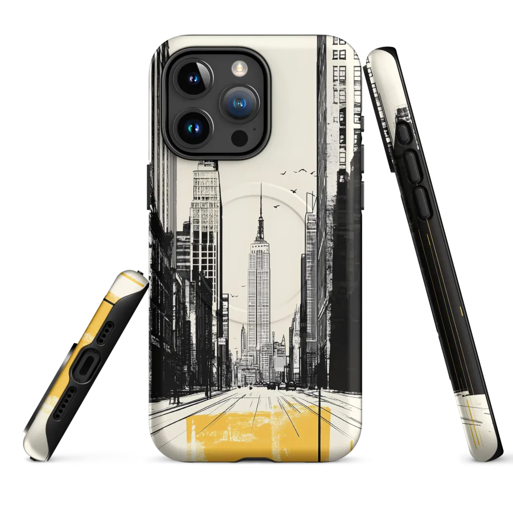 Urban Serenity: Empire State Reflection