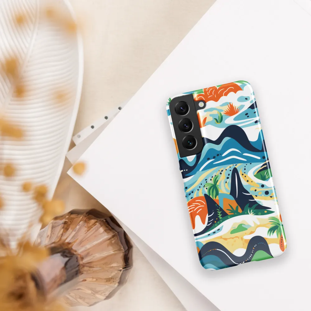 Abstract Tropical Landscape