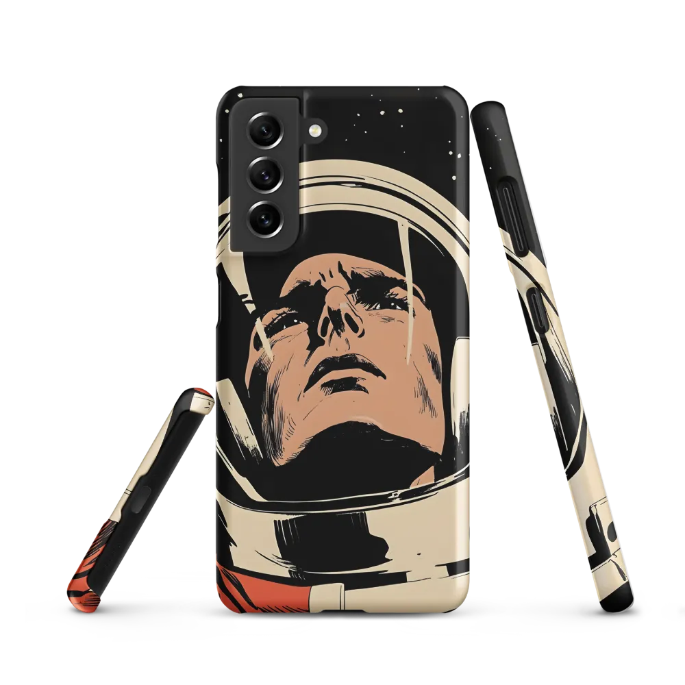 Gaze of the Astronaut | Phone Case |  S21 | Snap Case | Matte