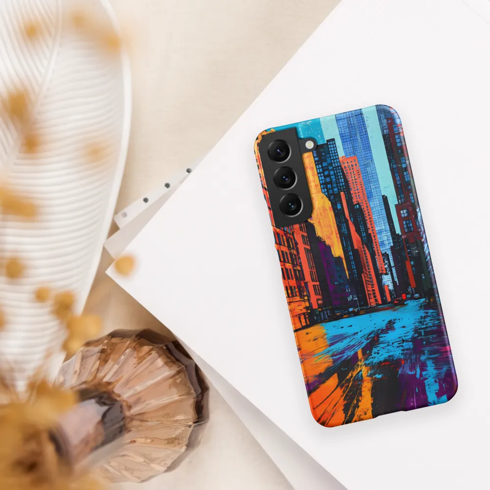 Vibrant Urban Horizons | Phone Case |  S22 Plus | Snap Case | Matte