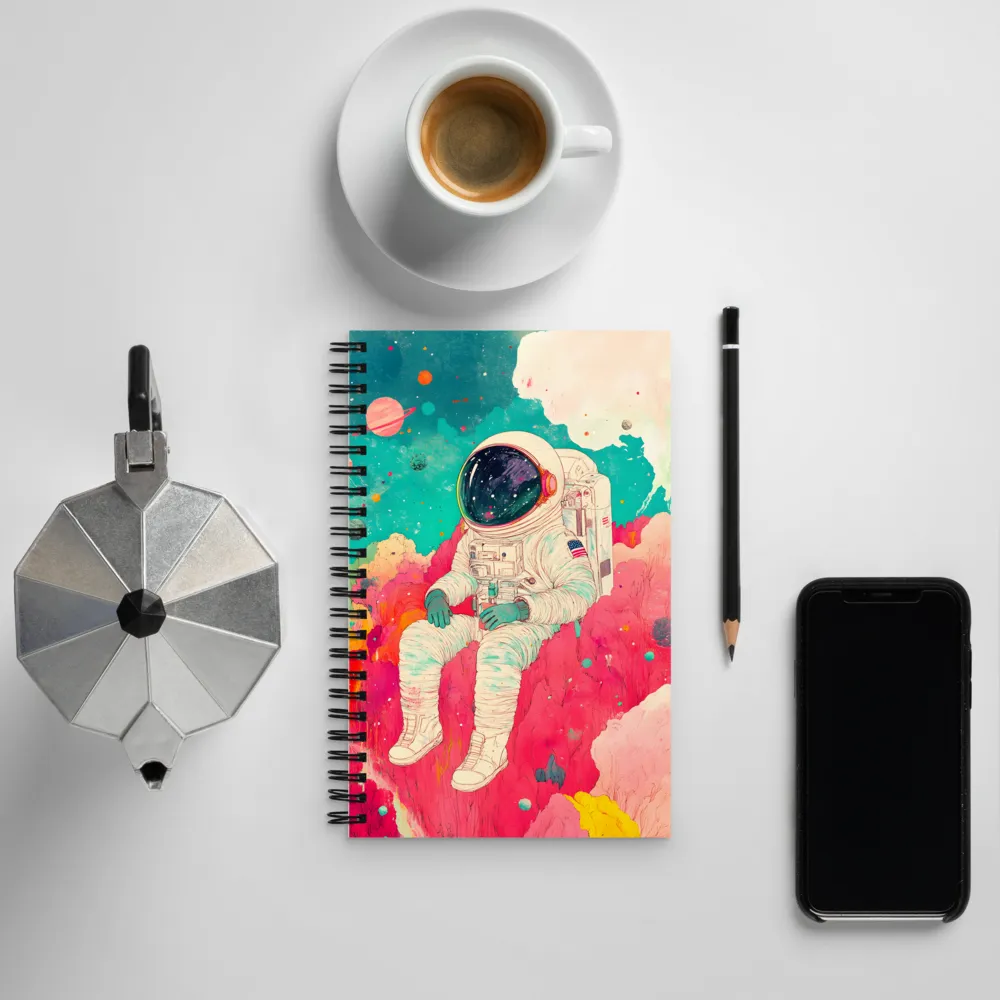 Contemplating the Cosmos | Spiral Notebook