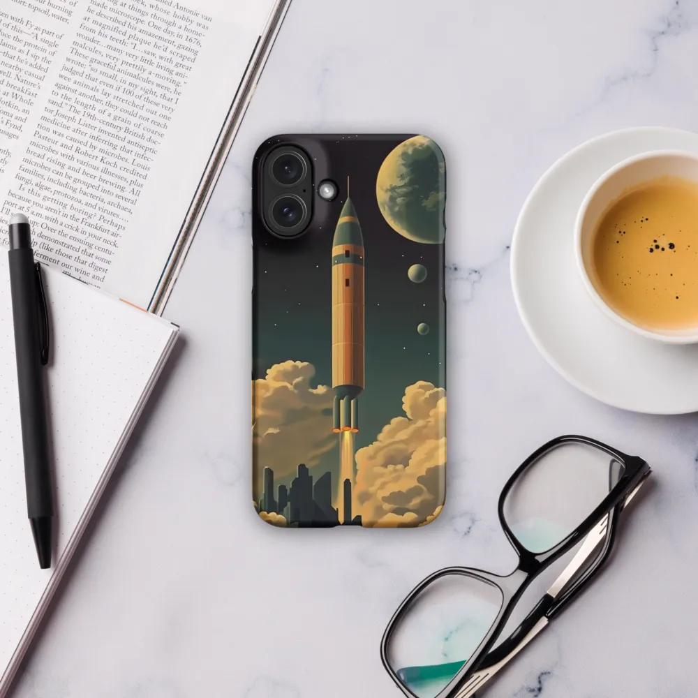 Journey Through the Cosmic Frontier | Phone Case |  16 Plus | Snap Case | Matte