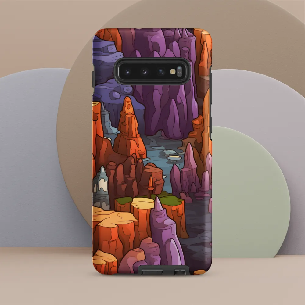 Vibrant Rockscape: A Digital Odyssey