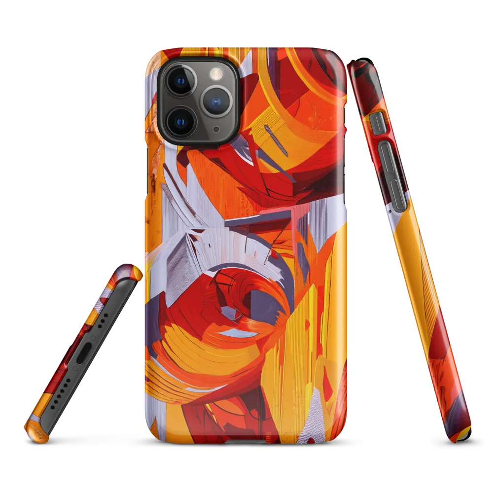 Dynamic Geometric Harmony | Phone Case |  11 Pro | Snap Case | Glossy